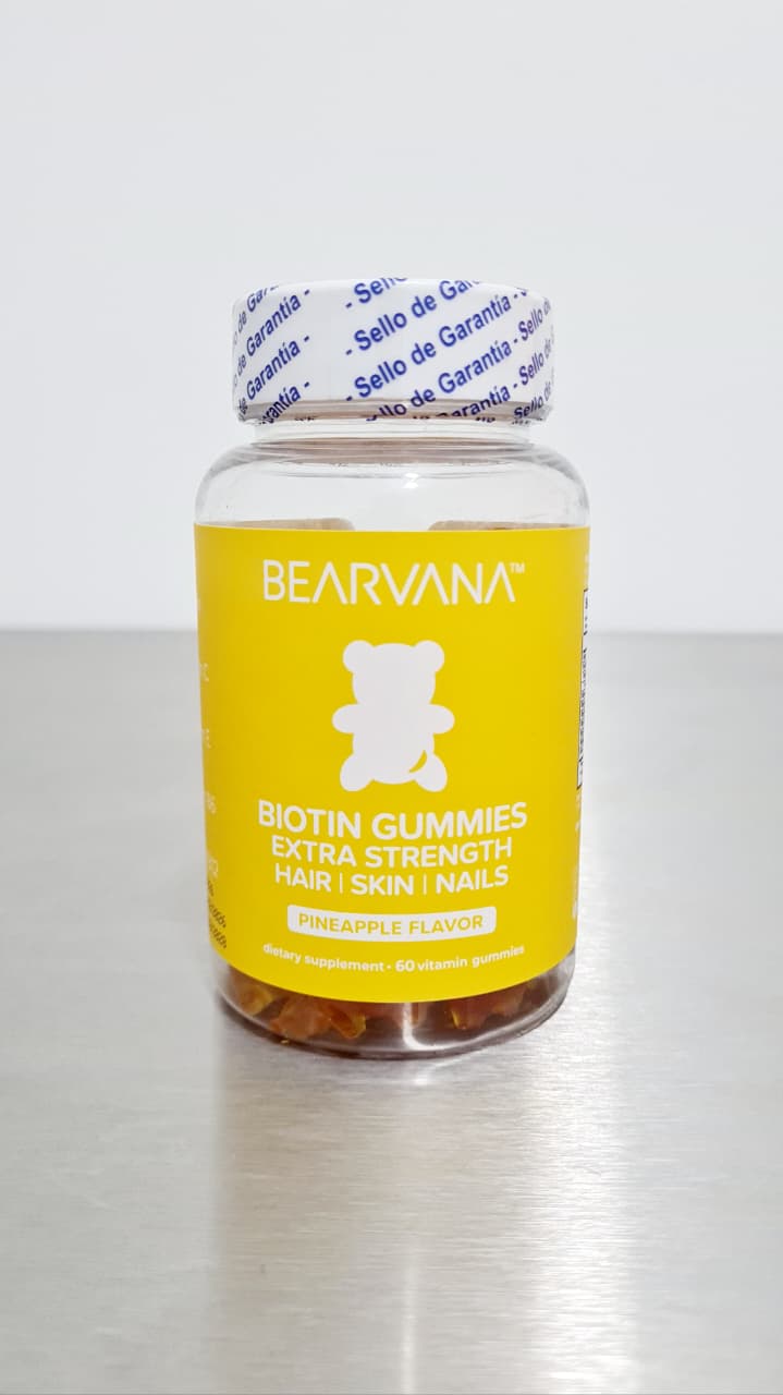BEARVANA BIOTIN GUMMIES X 60 UNDS